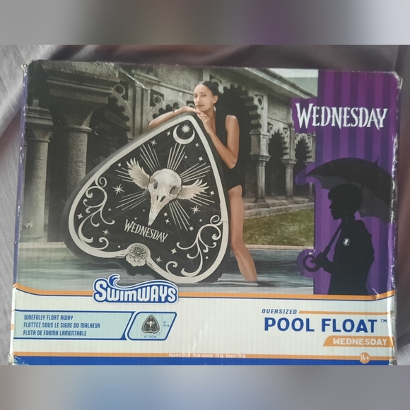 Swimways Wednesday Oversized Pool Float - Picture 4 of 5